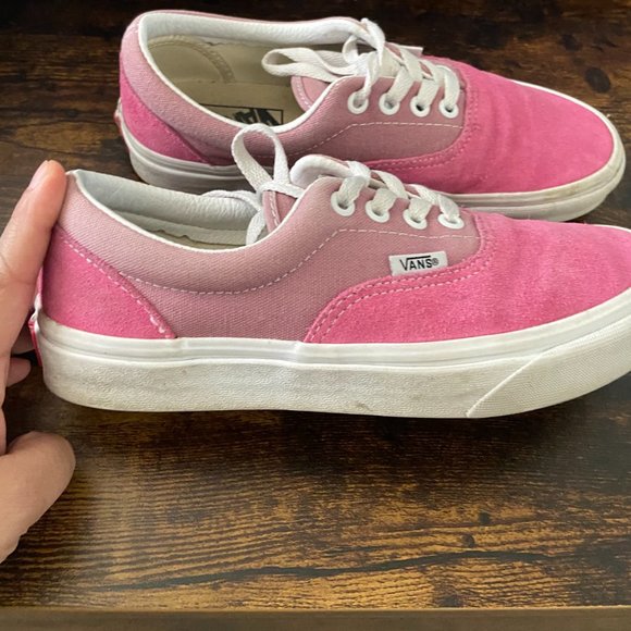 Vans Shoes - Pink suede Old Skool vans